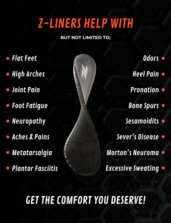 Custom Insoles For Max Comfort, Foot Health & Pain Relief – Z-Liner Labs